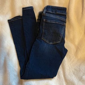 AMERICAN EAGLE Next Level Stretch Dark Denim Jegging Jeans 6R